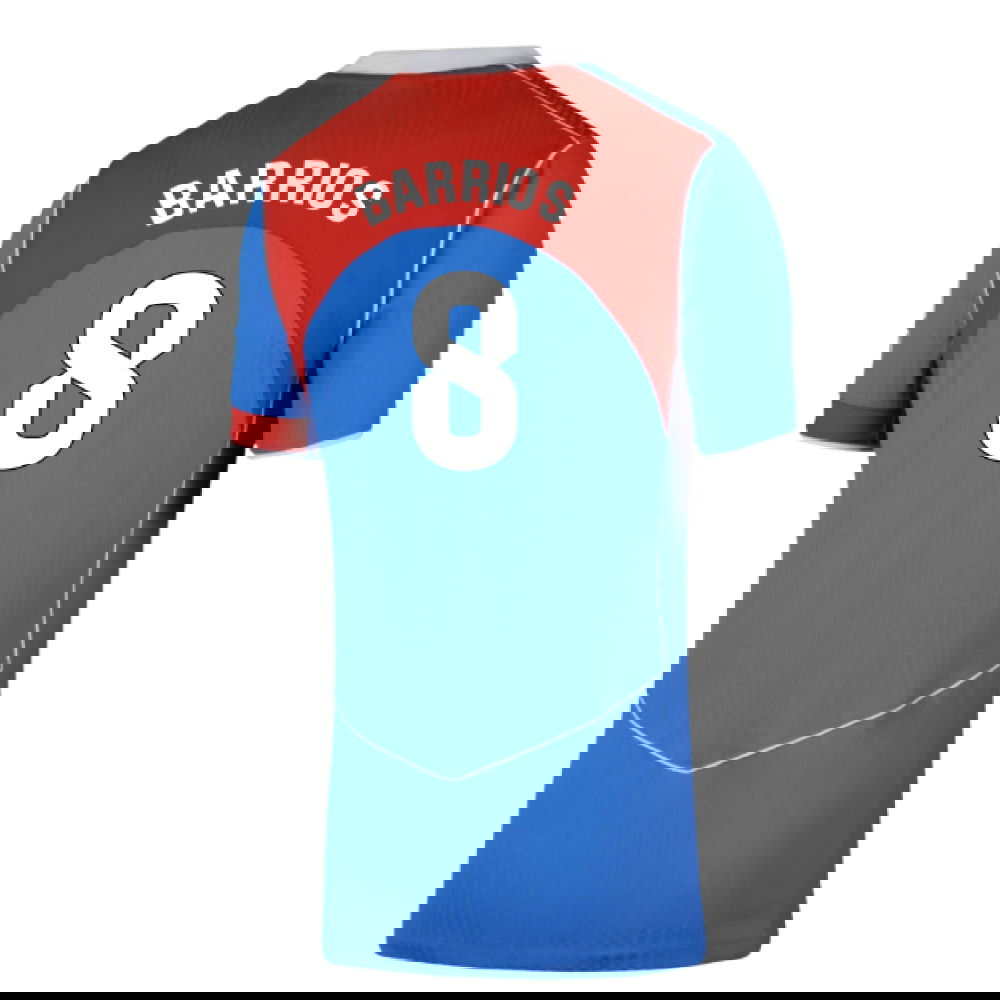 2025-2026 Atletico Madrid Authentic Third Shirt (Barrios 8)