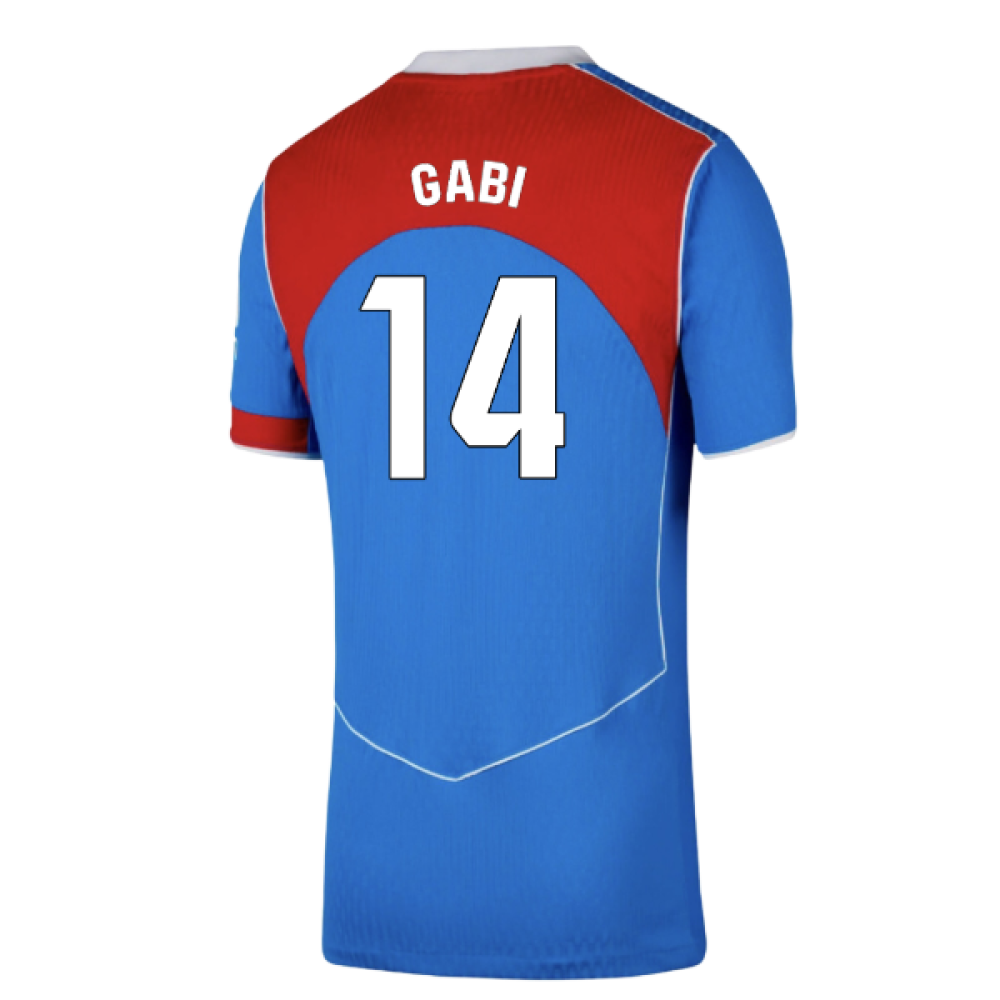 2025-2026 Atletico Madrid Authentic Third Shirt (Gabi 14)