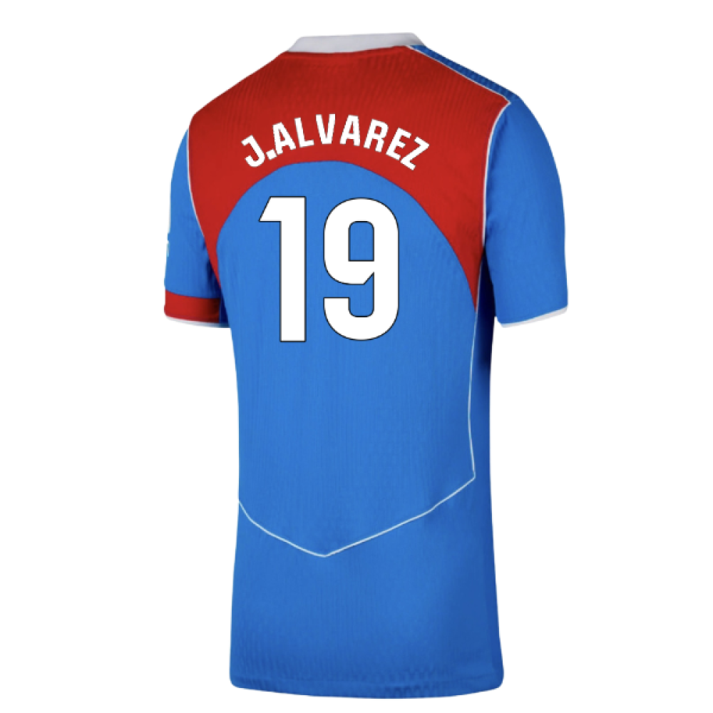 2025-2026 Atletico Madrid Authentic Third Shirt (J.Alvarez 19)