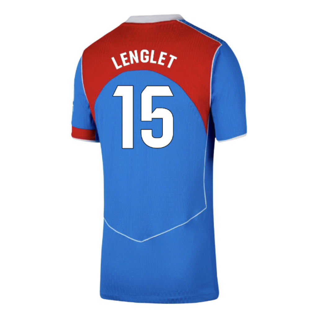 2025-2026 Atletico Madrid Authentic Third Shirt (Lenglet 15)
