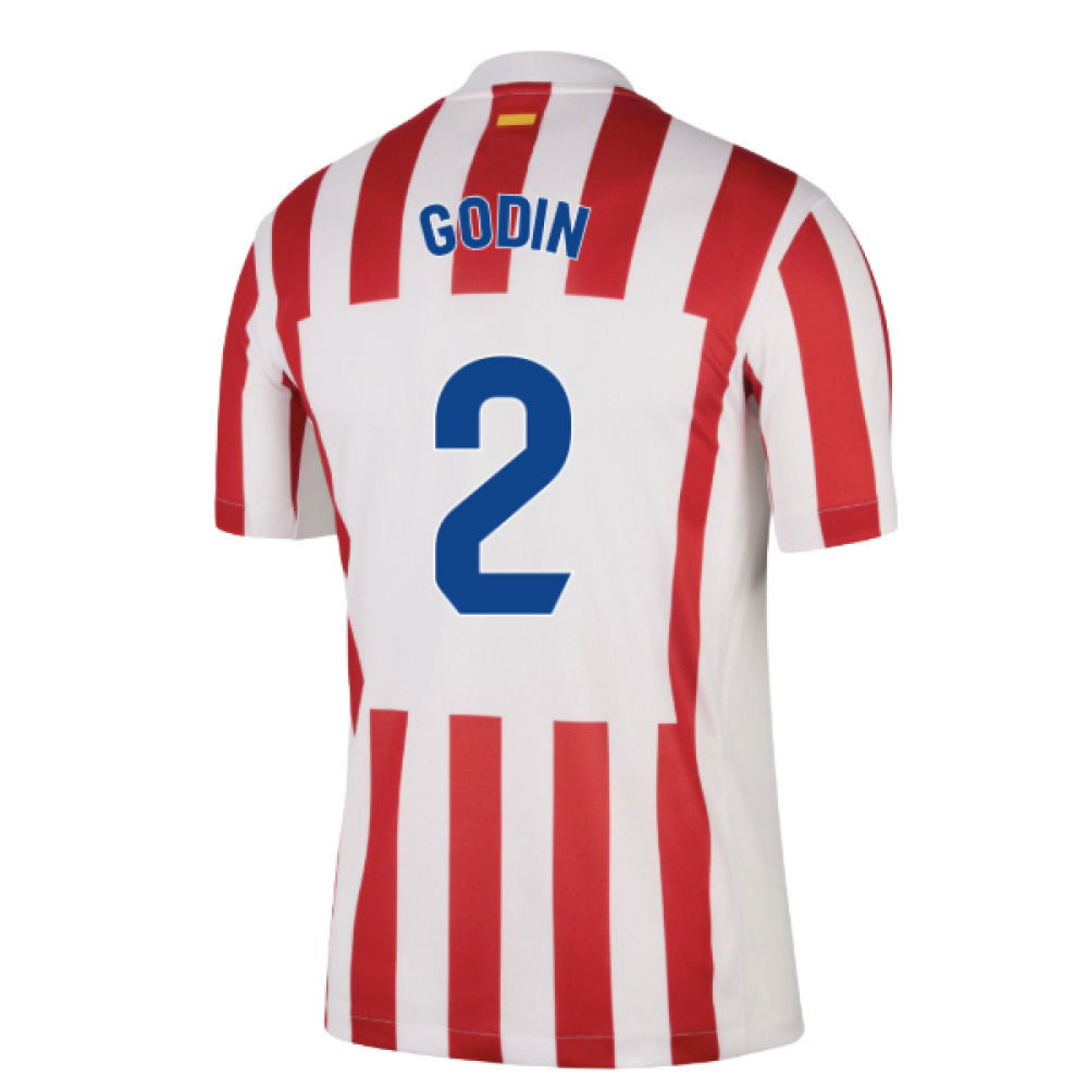 2025-2026 Atletico Madrid Home Shirt (Godin 2)