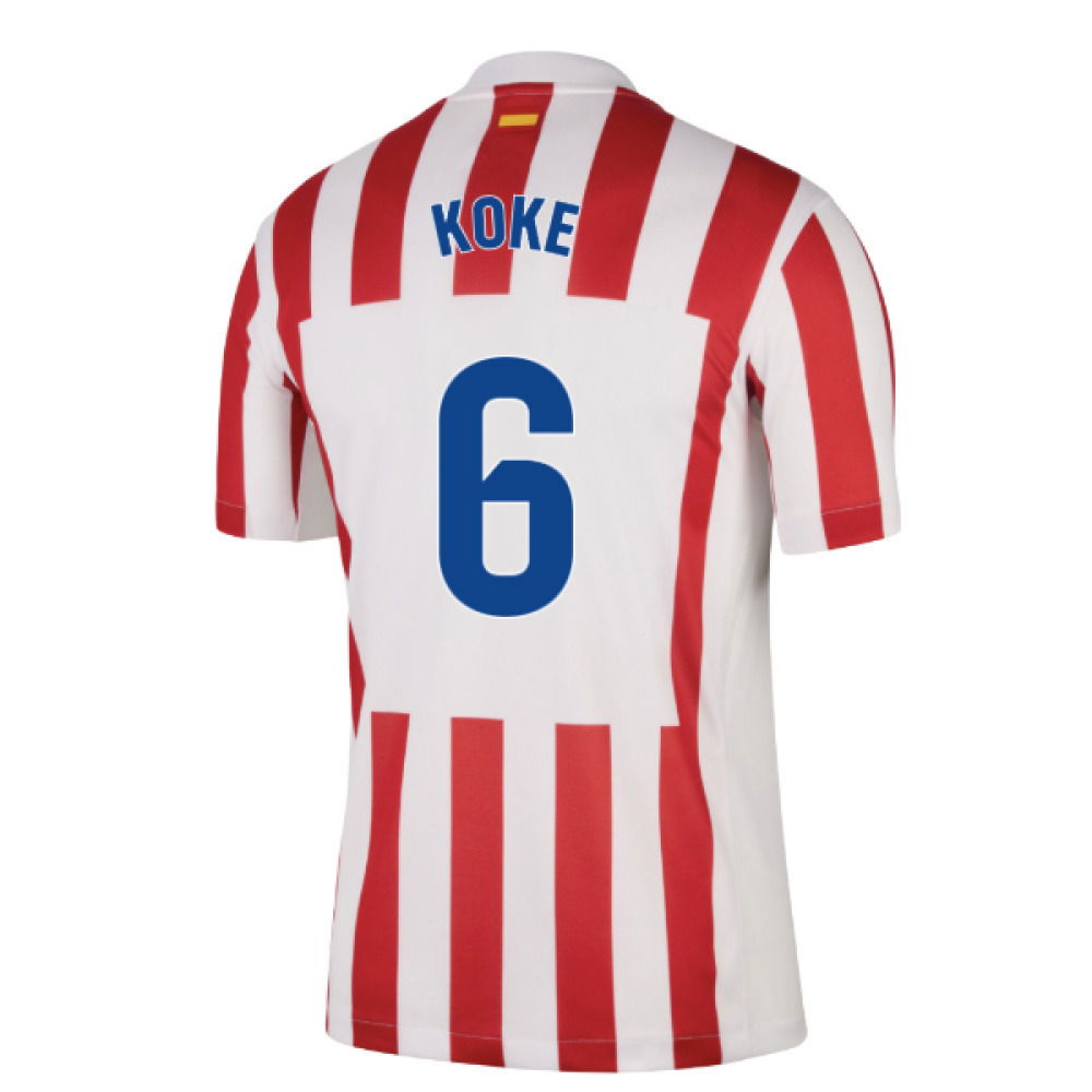 2025-2026 Atletico Madrid Home Shirt (Koke 6)