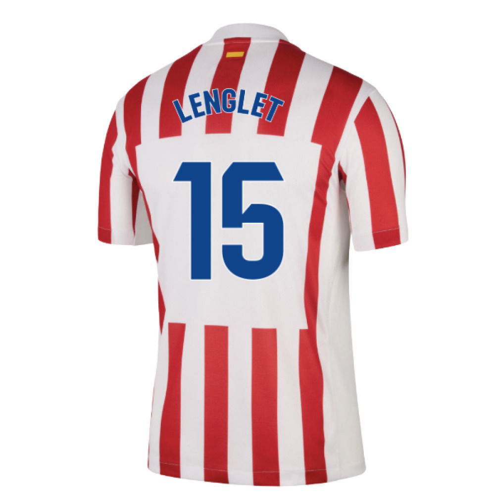 2025-2026 Atletico Madrid Home Shirt (Lenglet 15)