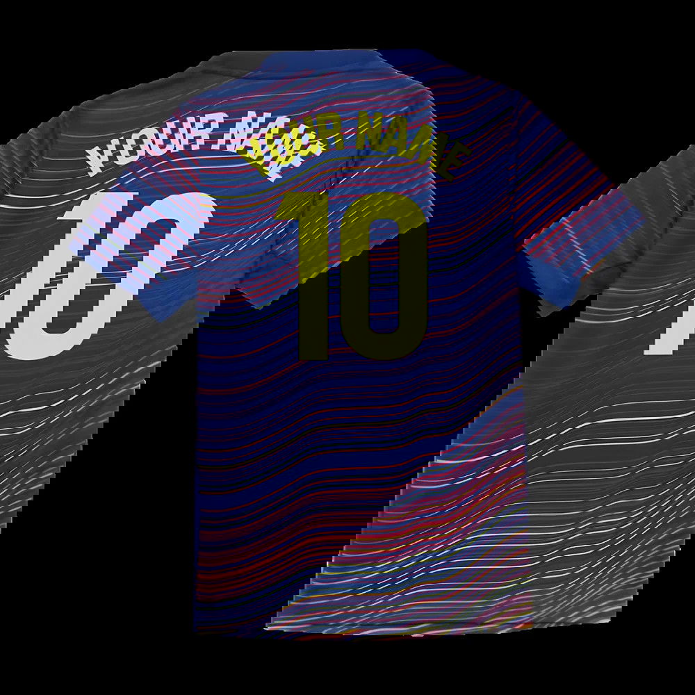 2025-2026 Barcelona Academy Pro Pre Match Shirt (Blue) - Kids (Your Name)