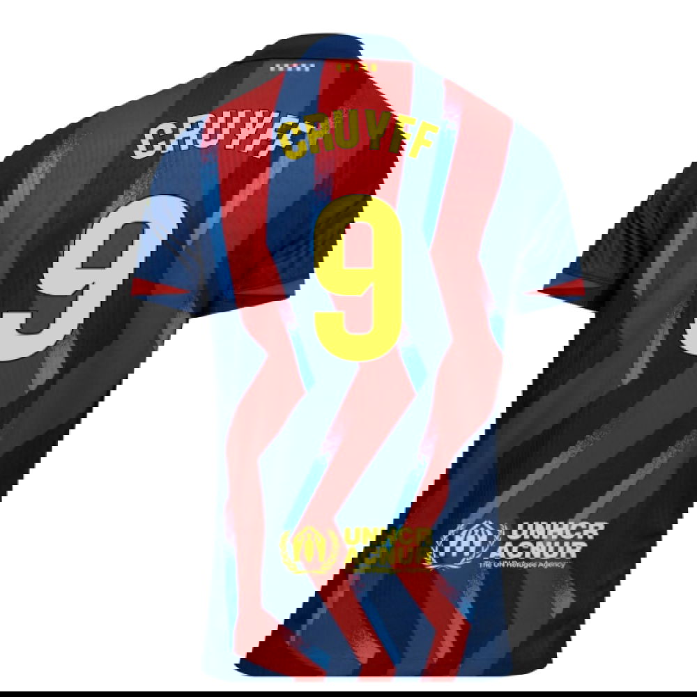 2025-2026 Barcelona Authentic Dri-Fit SE Fourth Shirt (Cruyff 9)