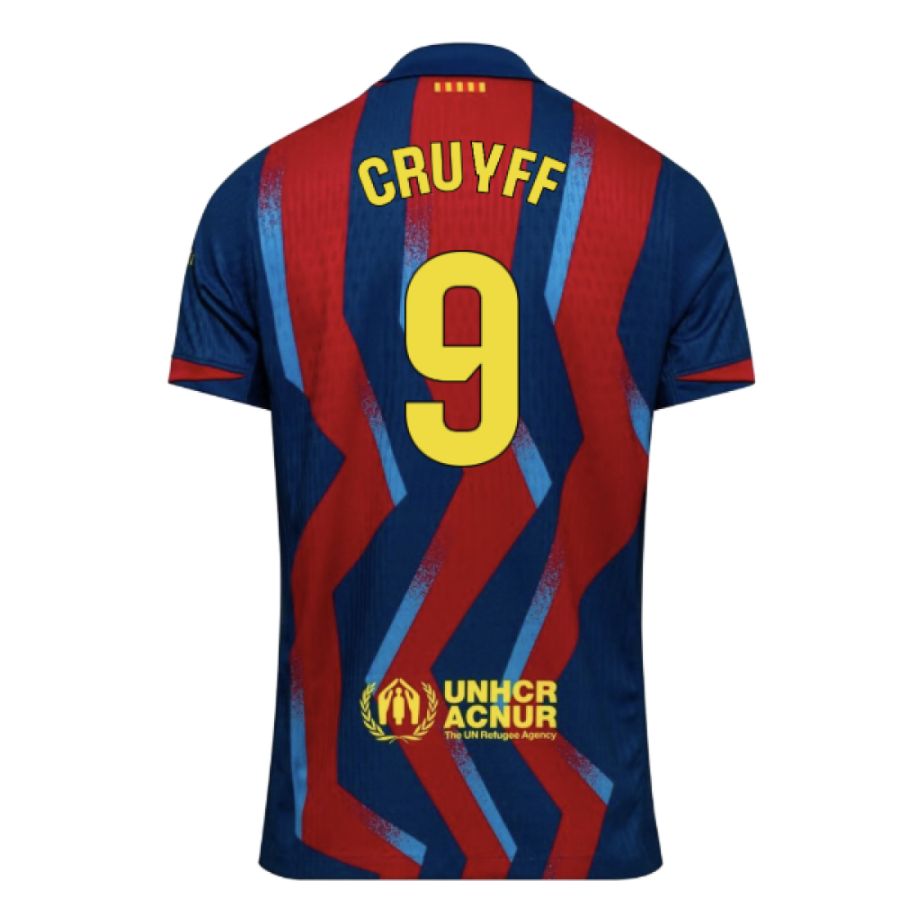 2025-2026 Barcelona Authentic Dri-Fit SE Fourth Shirt (Cruyff 9)