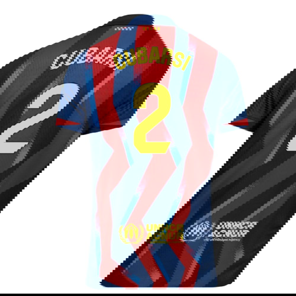 2025-2026 Barcelona Authentic Dri-Fit SE Fourth Shirt (Cubarsi 2)