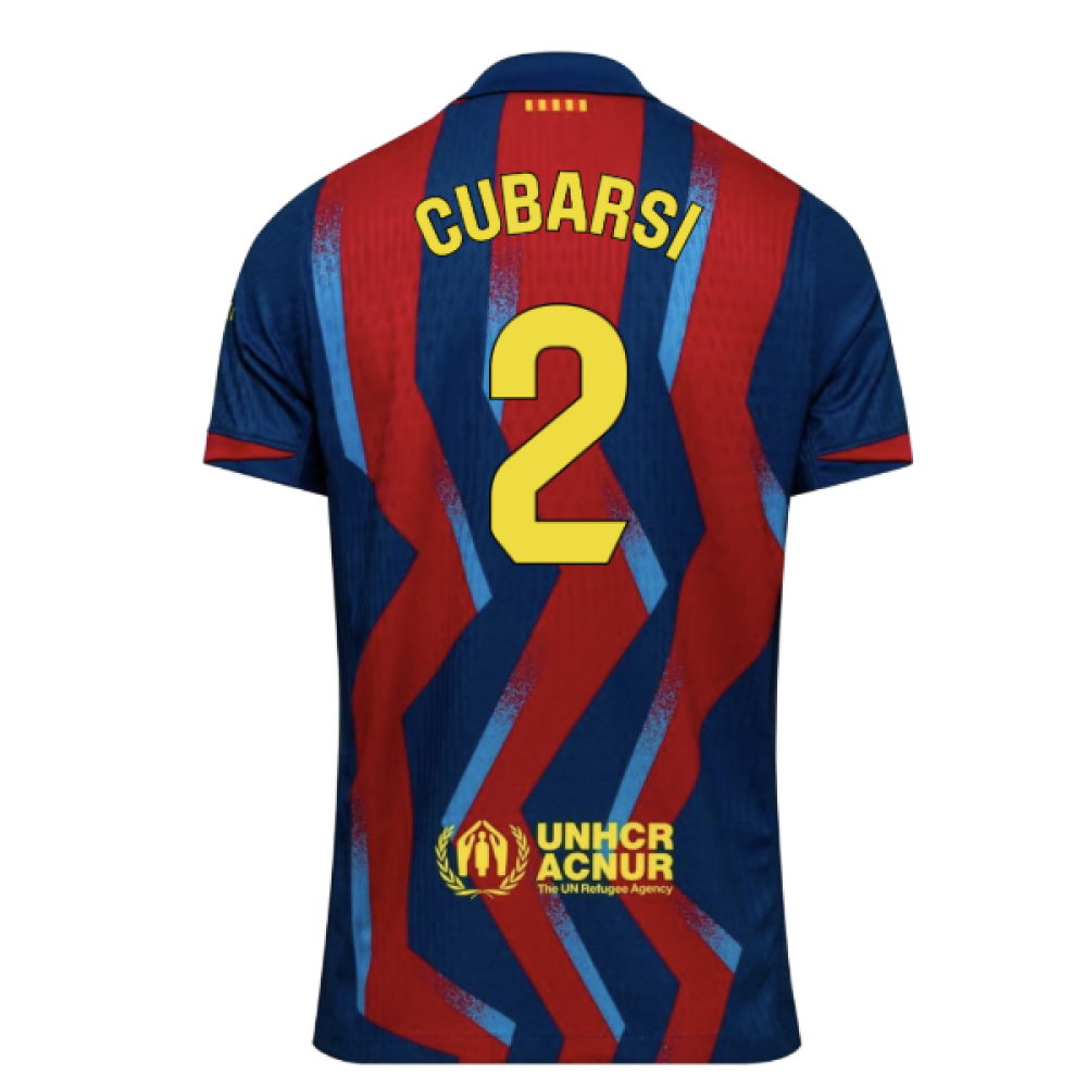 2025-2026 Barcelona Authentic Dri-Fit SE Fourth Shirt (Cubarsi 2)