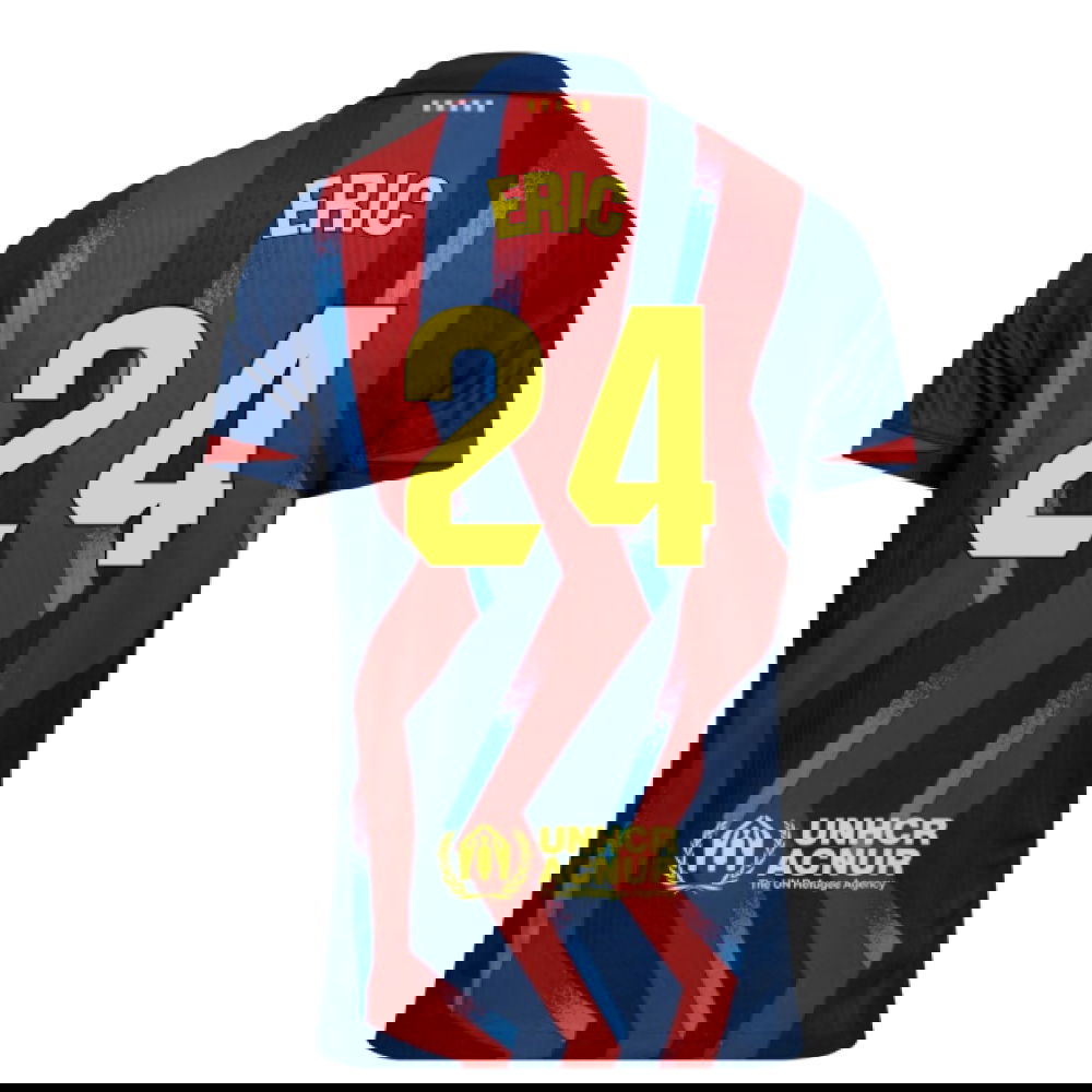 2025-2026 Barcelona Authentic Dri-Fit SE Fourth Shirt (Eric 24)