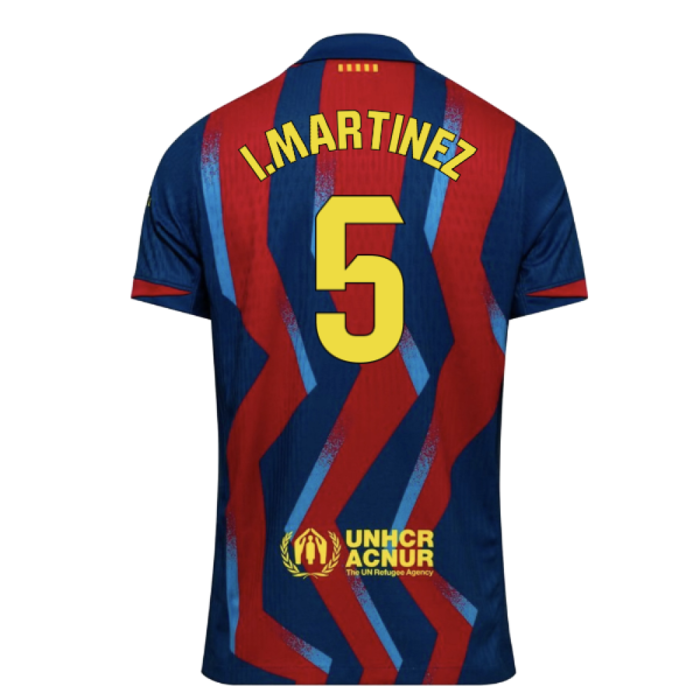 2025-2026 Barcelona Authentic Dri-Fit SE Fourth Shirt (I.Martinez 5)