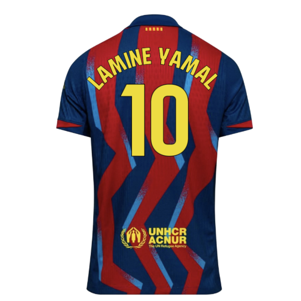 2025-2026 Barcelona Authentic Dri-Fit SE Fourth Shirt (Lamine Yamal 10)