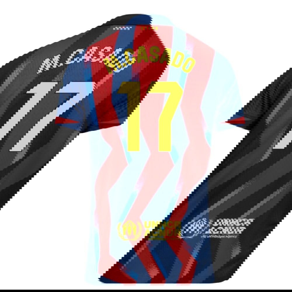 2025-2026 Barcelona Authentic Dri-Fit SE Fourth Shirt (M.Casado 17)