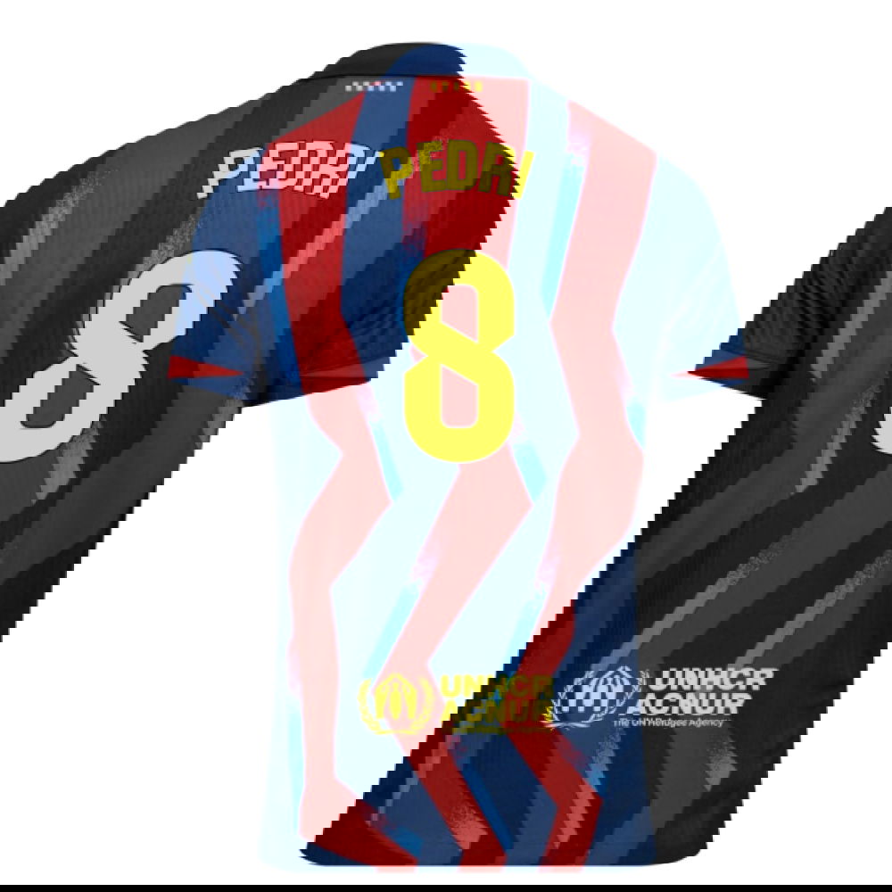 2025-2026 Barcelona Authentic Dri-Fit SE Fourth Shirt (Pedri 8)