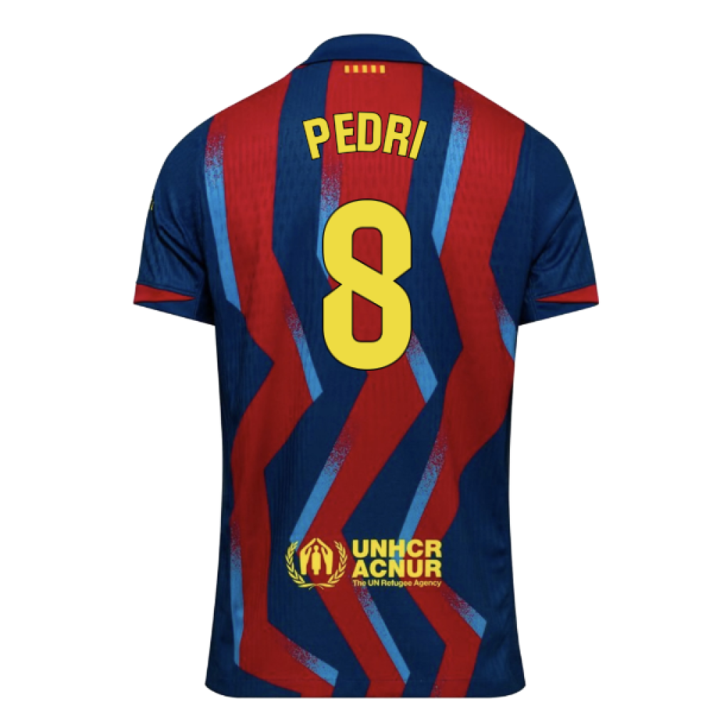 2025-2026 Barcelona Authentic Dri-Fit SE Fourth Shirt (Pedri 8)
