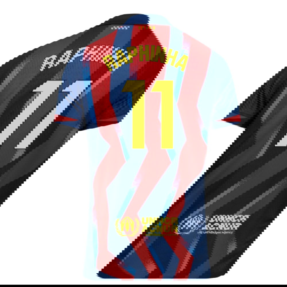2025-2026 Barcelona Authentic Dri-Fit SE Fourth Shirt (Raphinha 11)