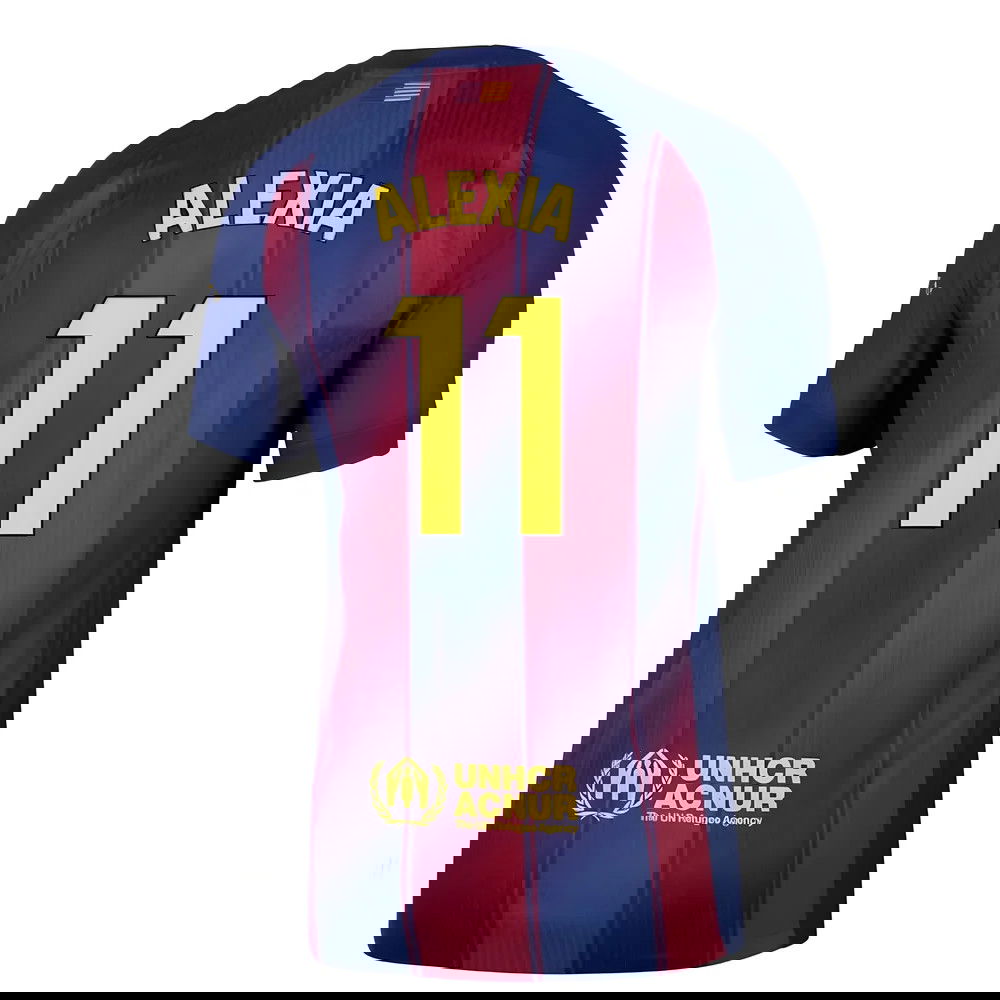 2025-2026 Barcelona Authentic Home Shirt (Alexia 11)