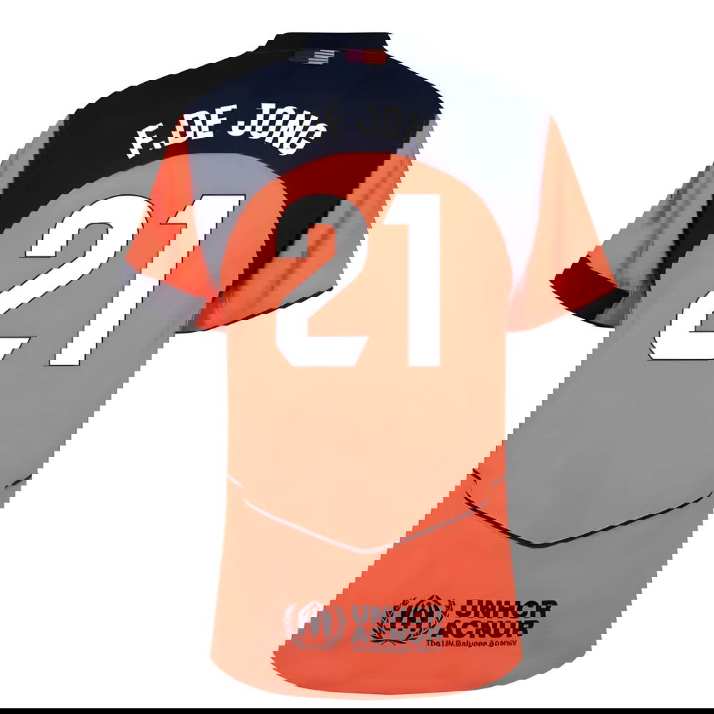 2025-2026 Barcelona Authentic Third Shirt (F.De Jong 21)