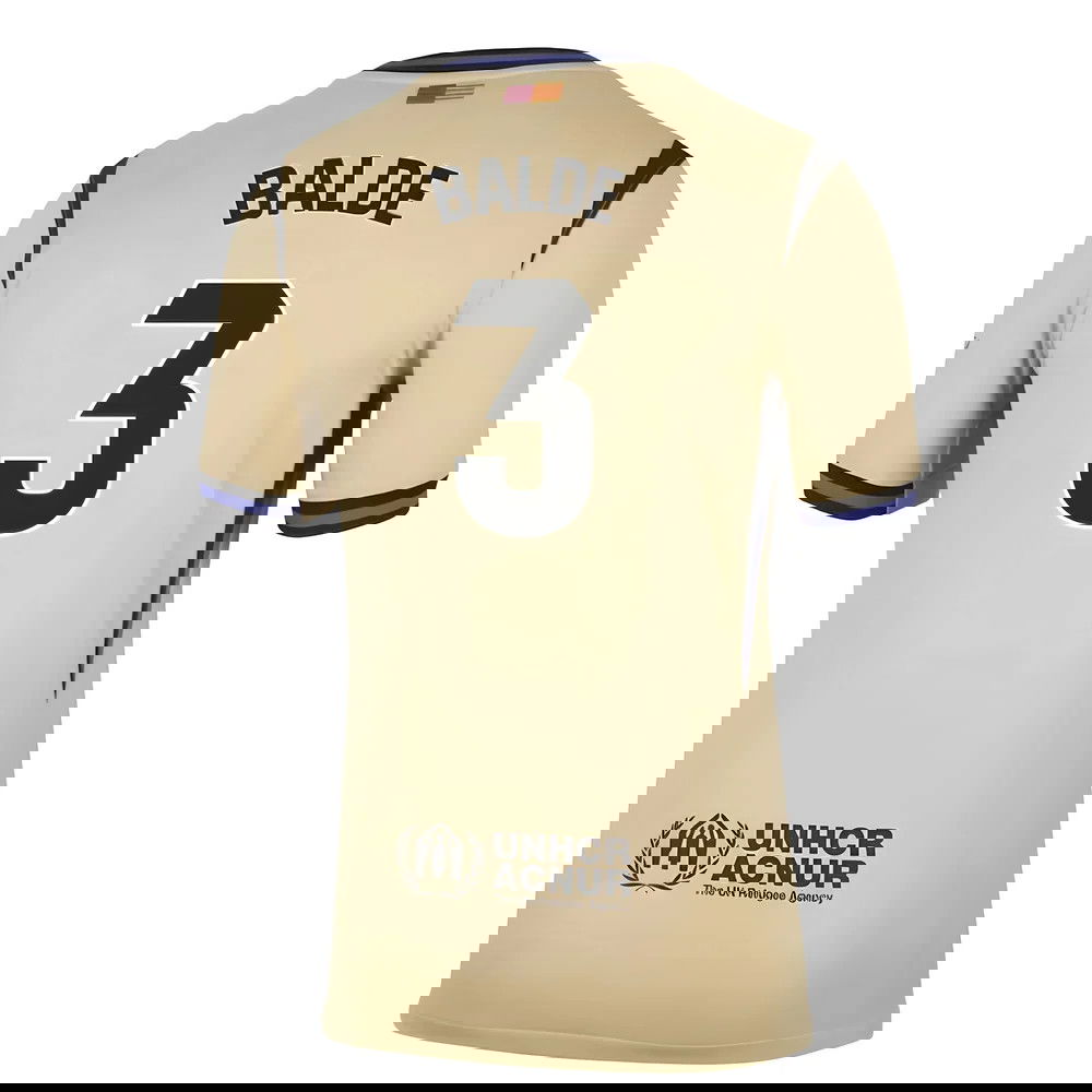 2025-2026 Barcelona Away Shirt (Balde 3)