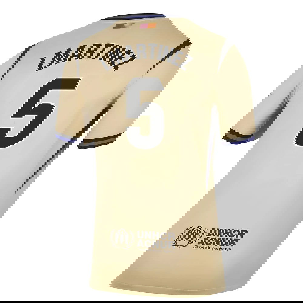 2025-2026 Barcelona Away Shirt (I.Martinez 5)