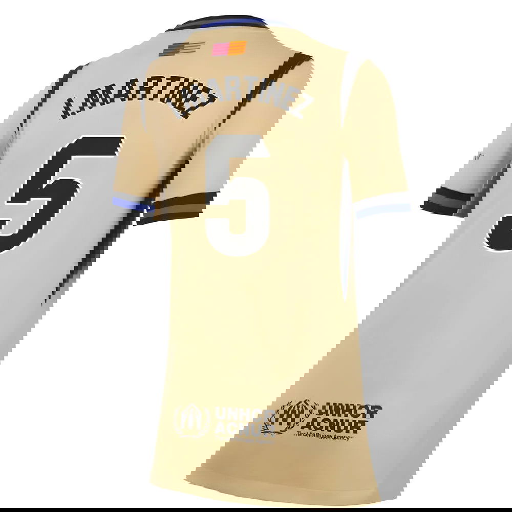 2025-2026 Barcelona Away Shirt (Kids) (I.Martinez 5)