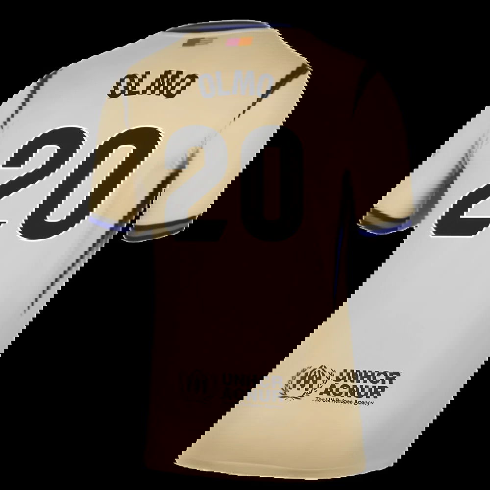 2025-2026 Barcelona Away Shirt (Olmo 20)