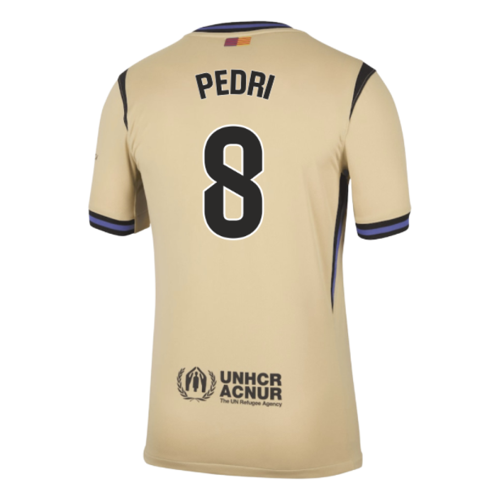 2025-2026 Barcelona Away Shirt (Pedri 8)