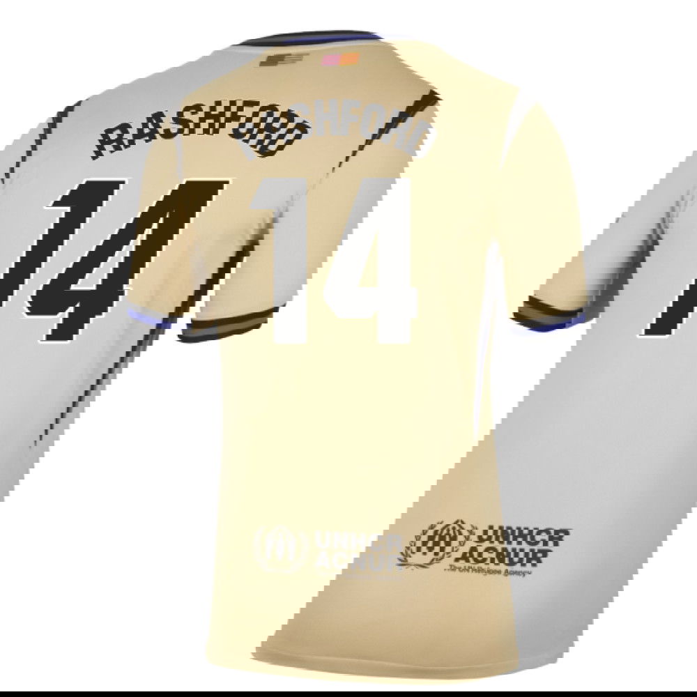 2025-2026 Barcelona Away Shirt (Rashford 14)