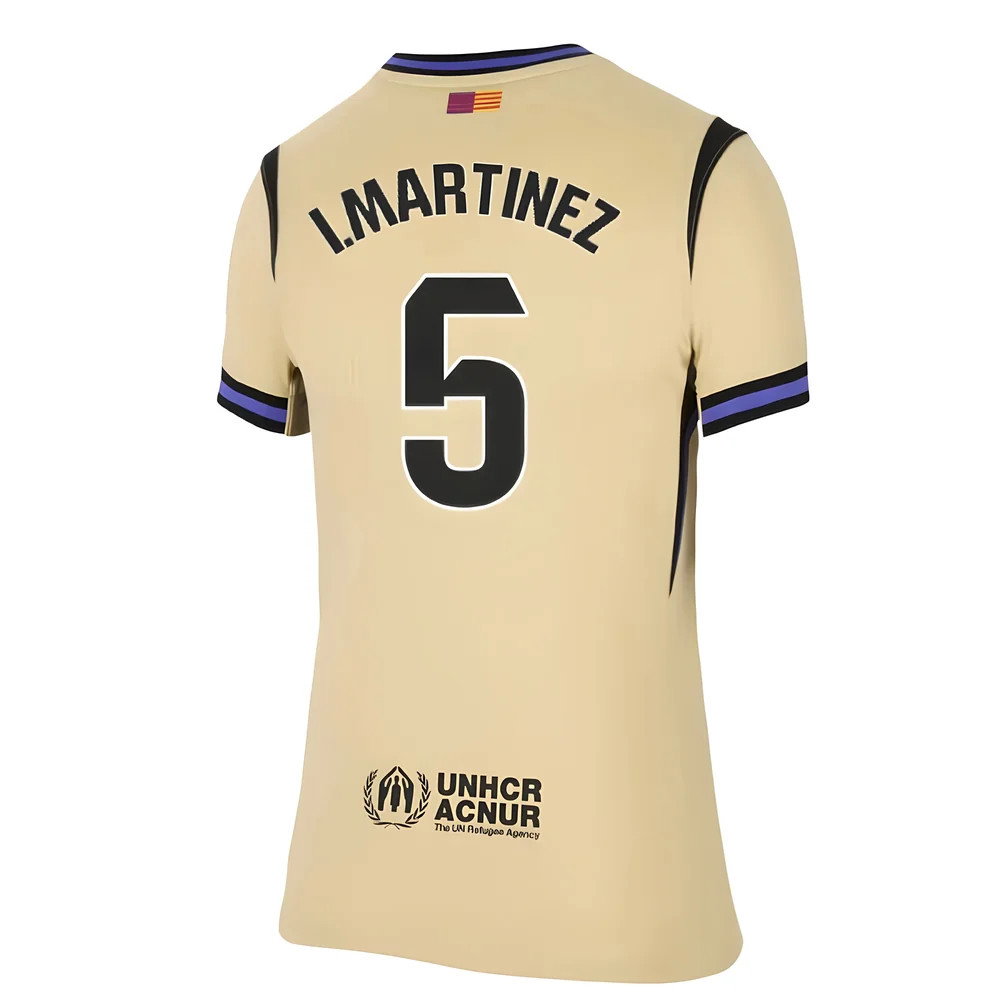 2025-2026 Barcelona Away Shirt (Womens) (I.Martinez 5)