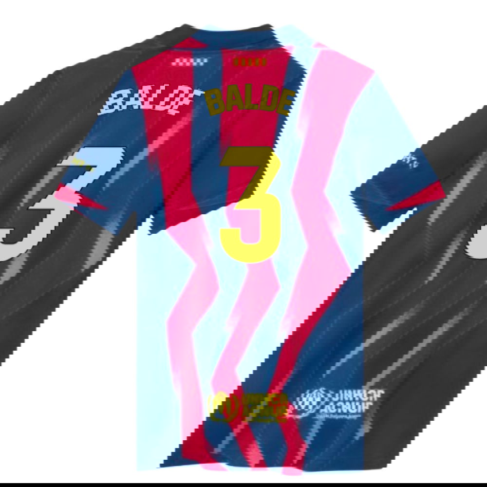2025-2026 Barcelona Fourth Shirt (Kids) (Balde 3)