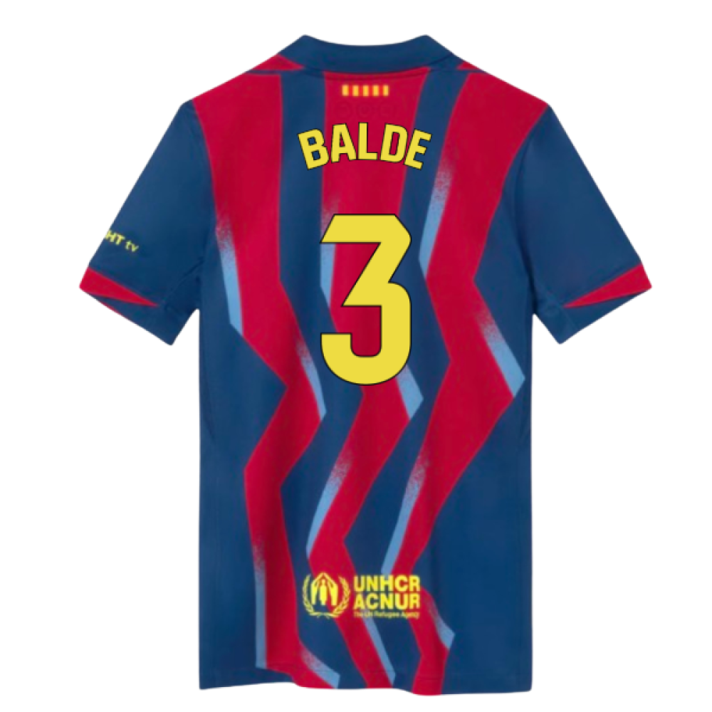 2025-2026 Barcelona Fourth Shirt (Kids) (Balde 3)
