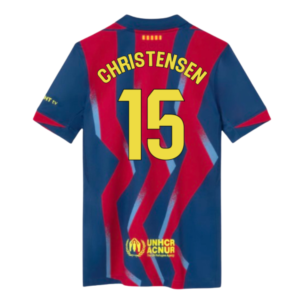 2025-2026 Barcelona Fourth Shirt (Kids) (Christensen 15)