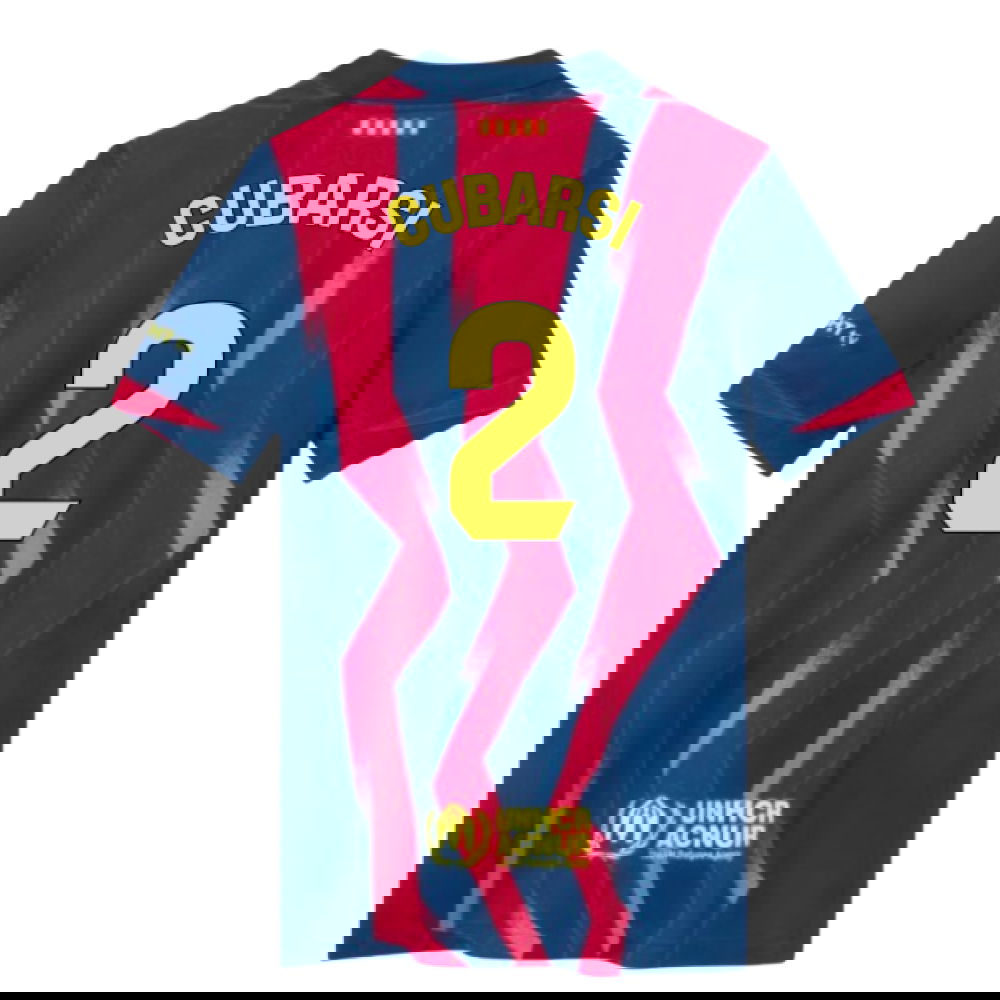 2025-2026 Barcelona Fourth Shirt (Kids) (Cubarsi 2)