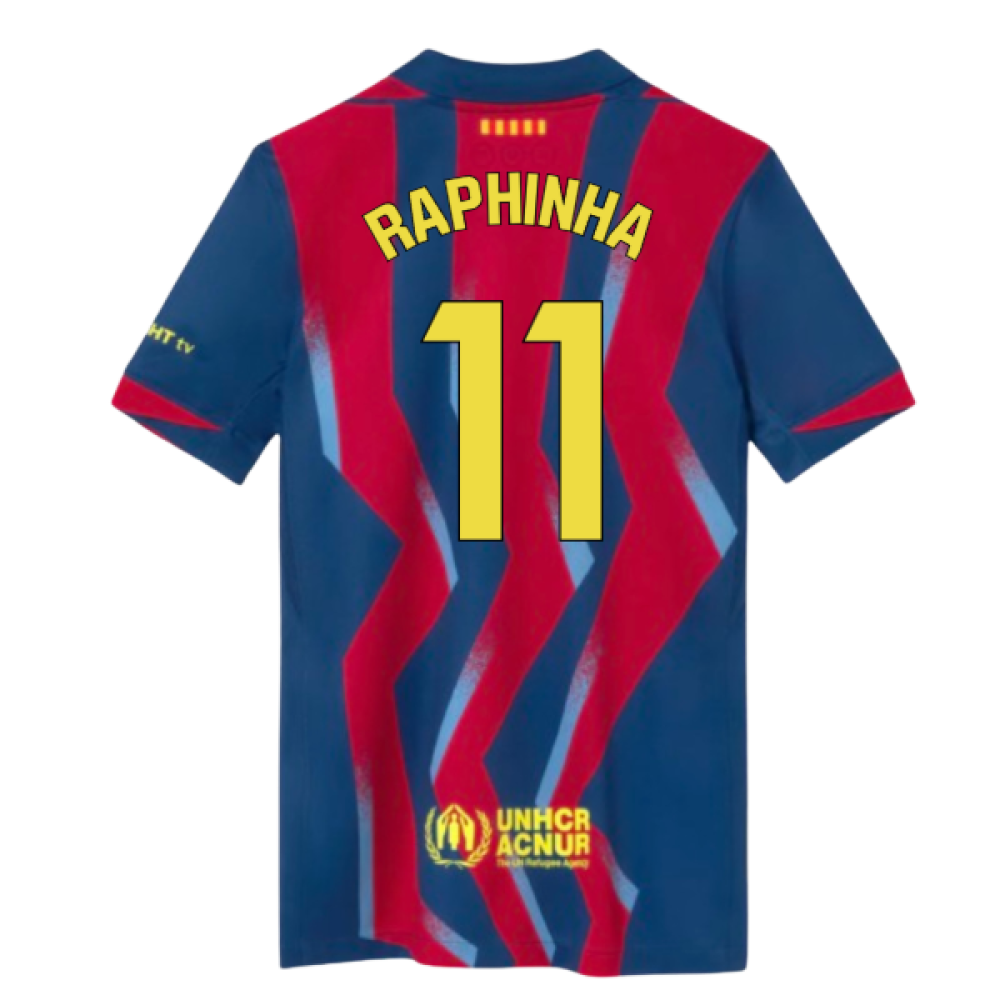 2025-2026 Barcelona Fourth Shirt (Kids) (Raphinha 11)
