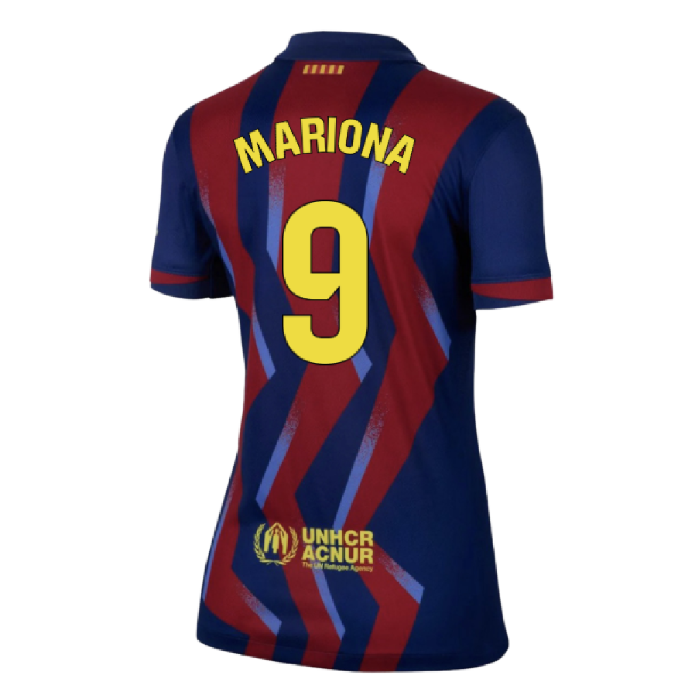 2025-2026 Barcelona Fourth Shirt - Womens (Mariona 9)