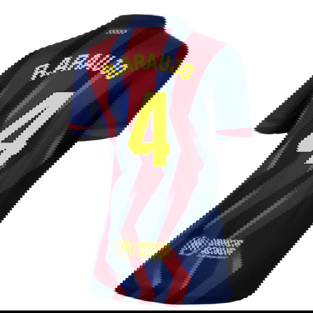 2025-2026 Barcelona Fourth Shirt - Womens (R.Araujo 4)