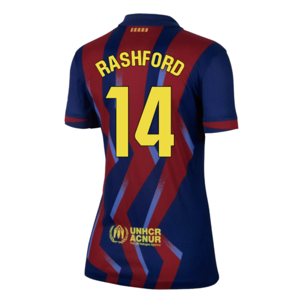 2025-2026 Barcelona Fourth Shirt - Womens (Rashford 14)