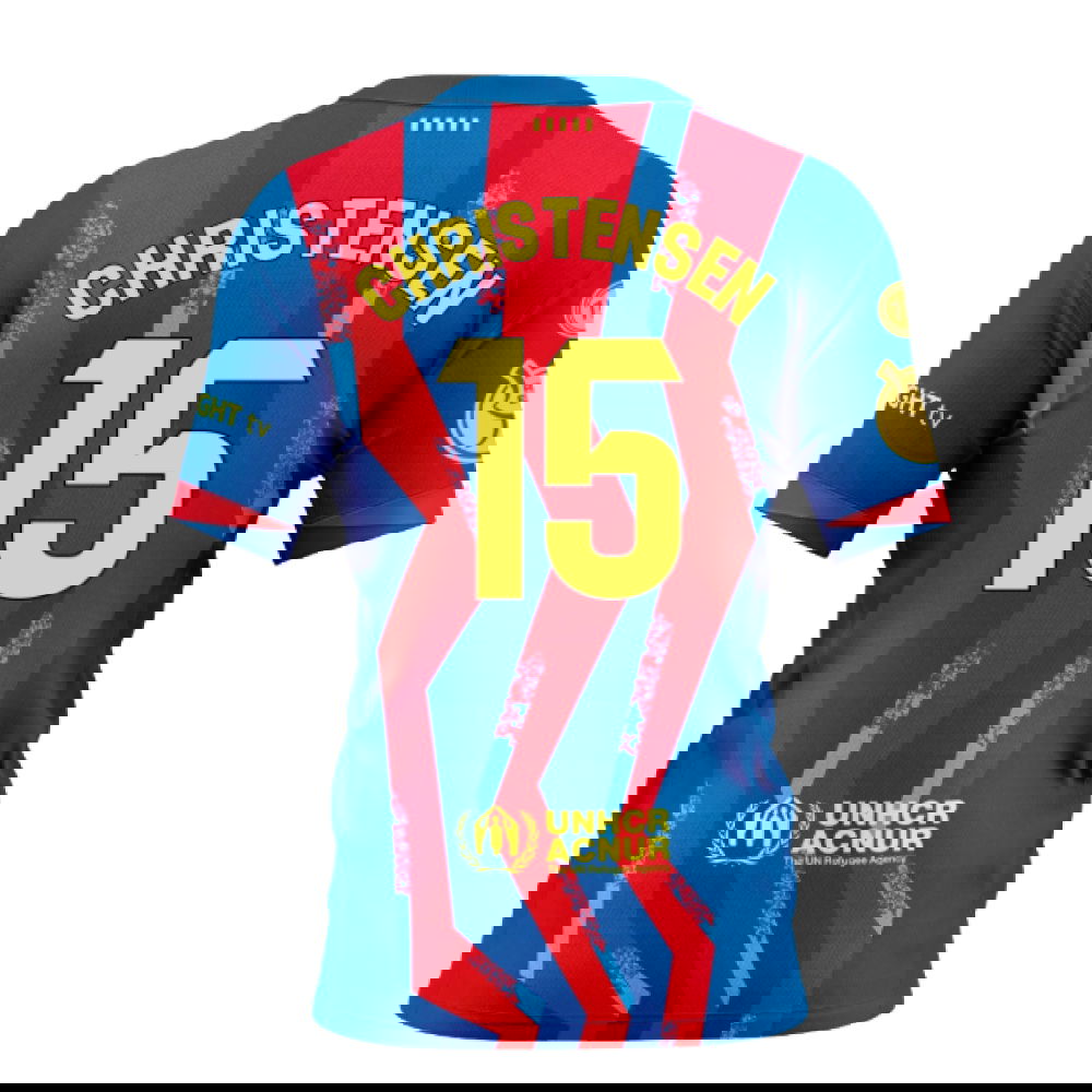 2025-2026 Barcelona Fourth Special Edition Shirt (Christensen 15)