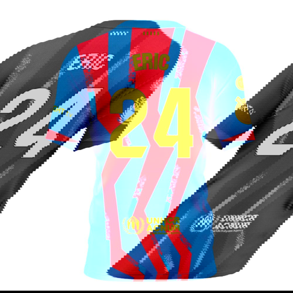 2025-2026 Barcelona Fourth Special Edition Shirt (Eric 24)