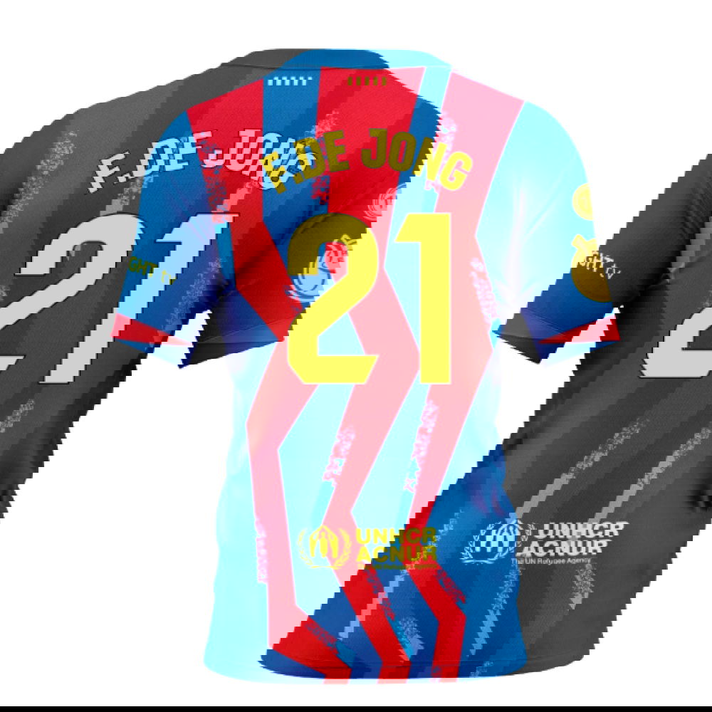 2025-2026 Barcelona Fourth Special Edition Shirt (F.De Jong 21)