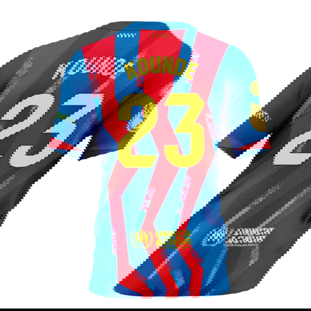 2025-2026 Barcelona Fourth Special Edition Shirt (Kounde 23)