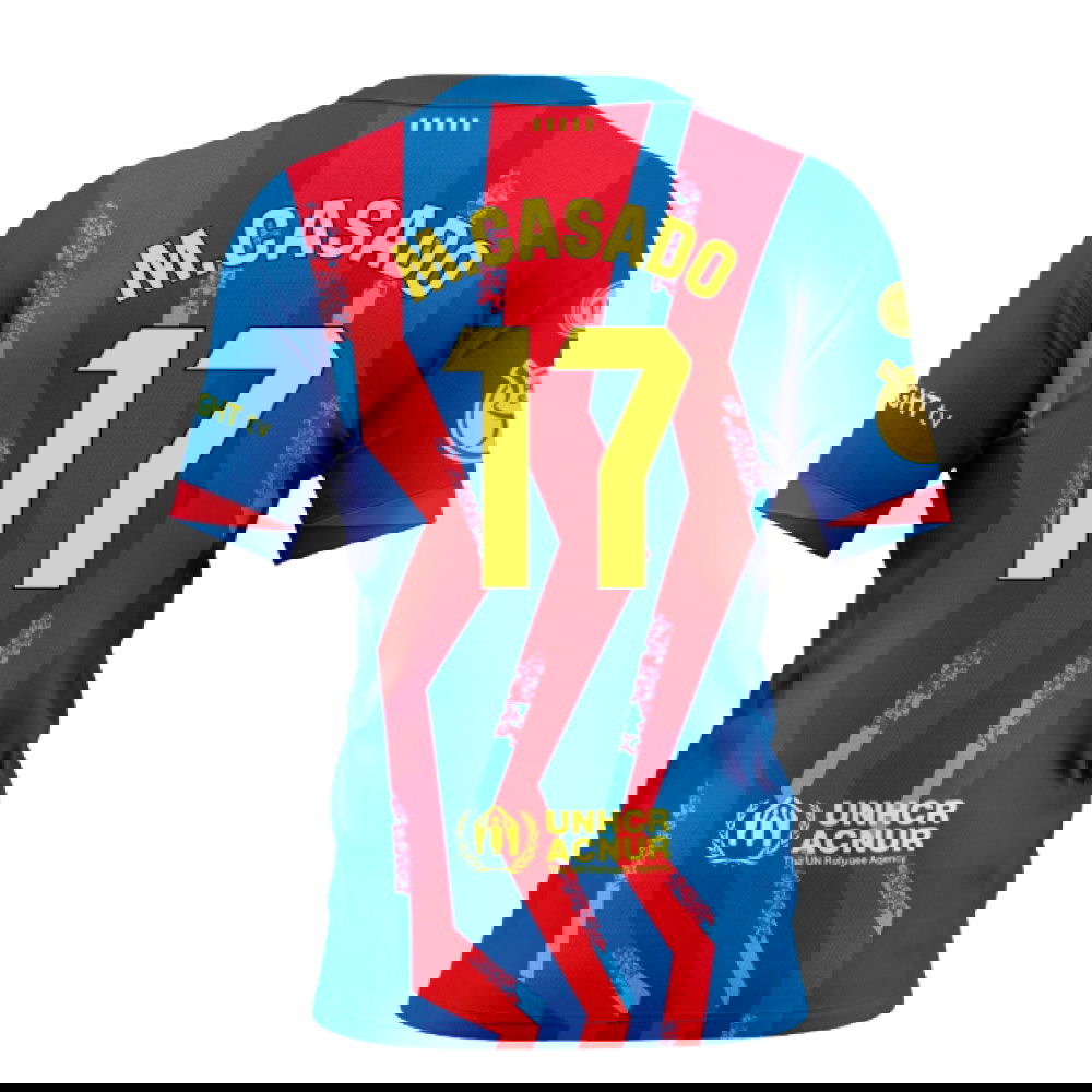 2025-2026 Barcelona Fourth Special Edition Shirt (M.Casado 17)