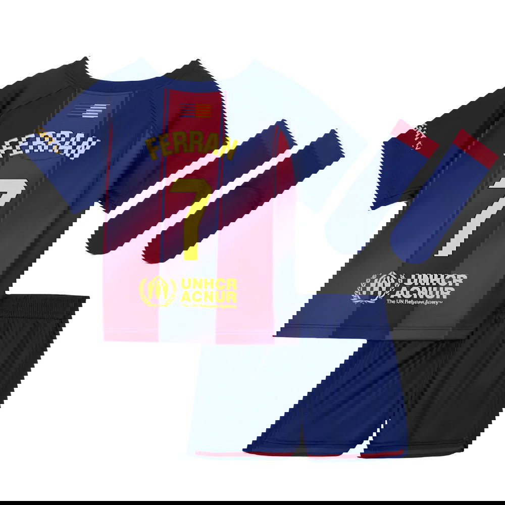 2025-2026 Barcelona Home Baby Kit (Ferran 7)
