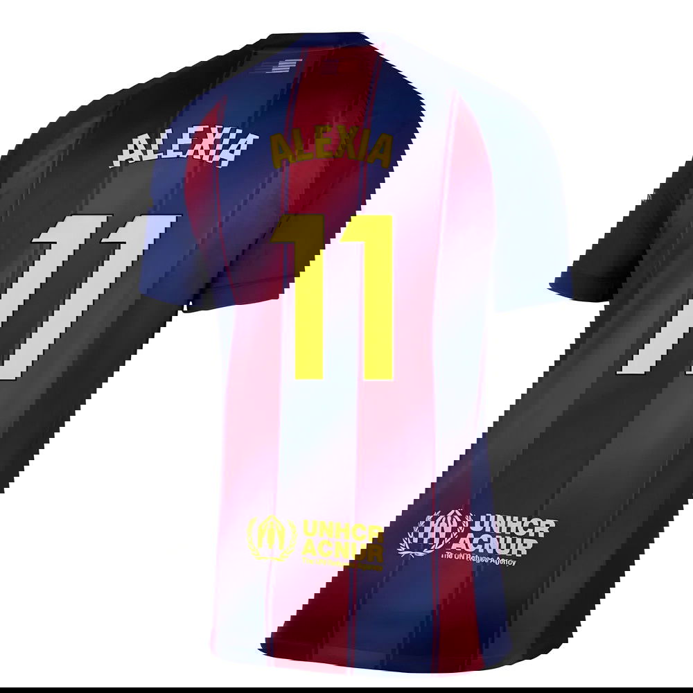 2025-2026 Barcelona Home Shirt (Alexia 11)