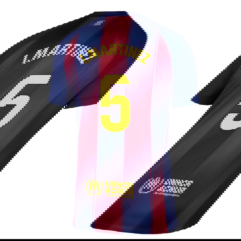 2025-2026 Barcelona Home Shirt (I.Martinez 5)