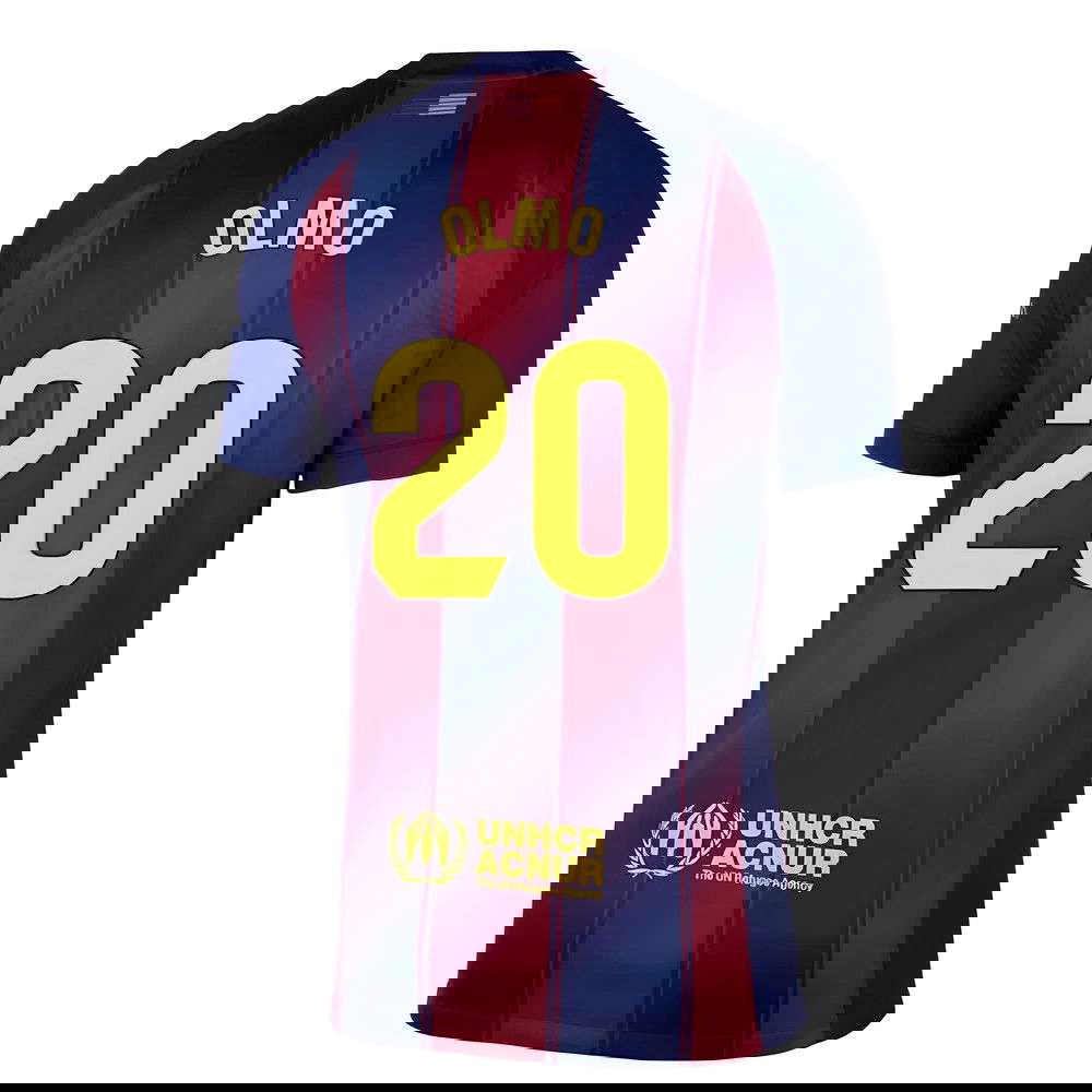 2025-2026 Barcelona Home Shirt (Olmo 20)