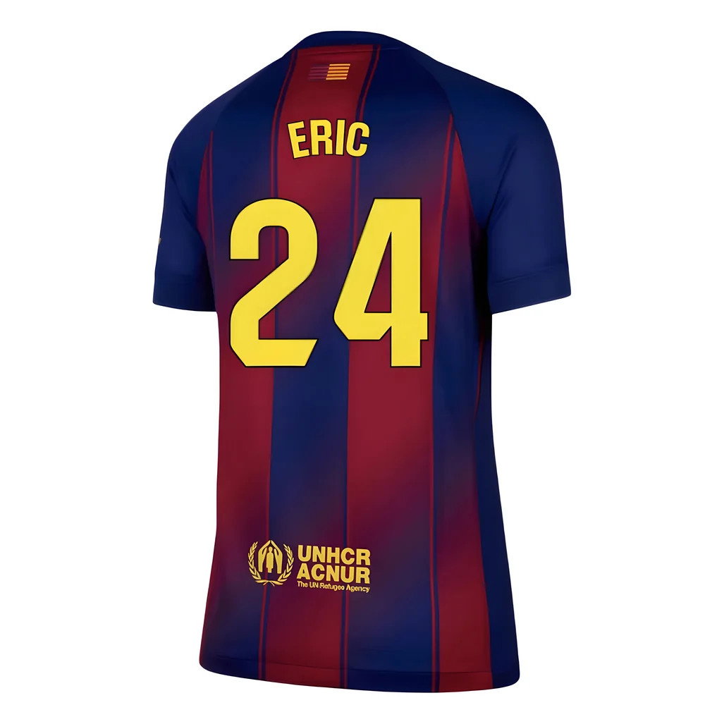 2025-2026 Barcelona Home Shirt (Womens) (Eric 24)