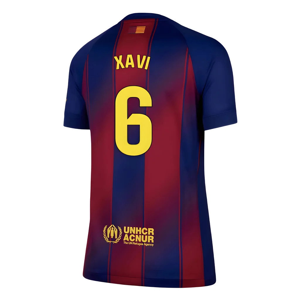 2025-2026 Barcelona Home Shirt (Womens) (Xavi 6)