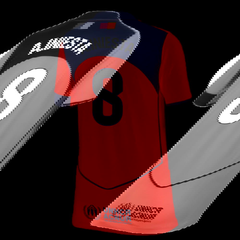 2025-2026 Barcelona Third Shirt (Kids) (A.Iniesta 8)