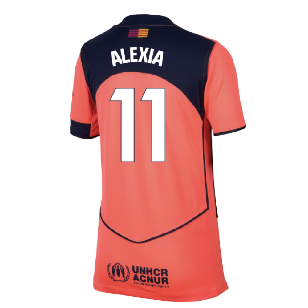 2025-2026 Barcelona Third Shirt (Kids) (Alexia 11)