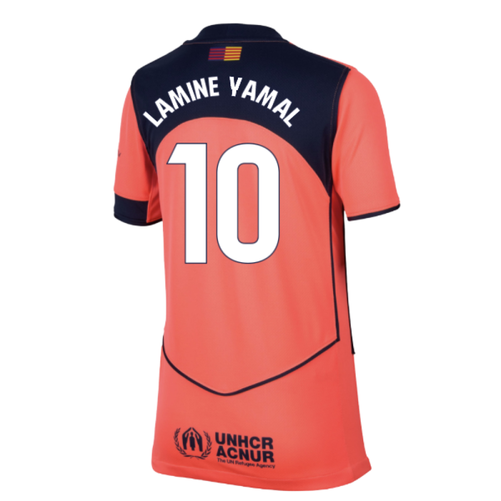 2025-2026 Barcelona Third Shirt (Kids) (Lamine Yamal 10)